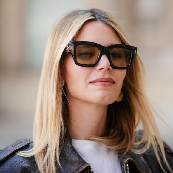 Tom Ford Ilias FT1154 55E Square Sunglasses - Havana/Brown - Picture 2 of 10